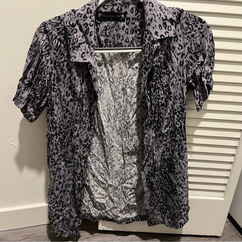 All Saints Button Down Shirt